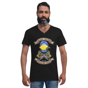 MENTON TATTOO EXPO,Unisex t-shirt,Unisex Short Sleeve V-Neck T-Shirt