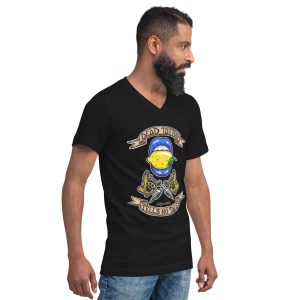 unisex short sleeve v neck t shirt menton tattoo expo
